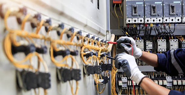 Professional Electrical Panel Upgrade technician working in New Haven, IN